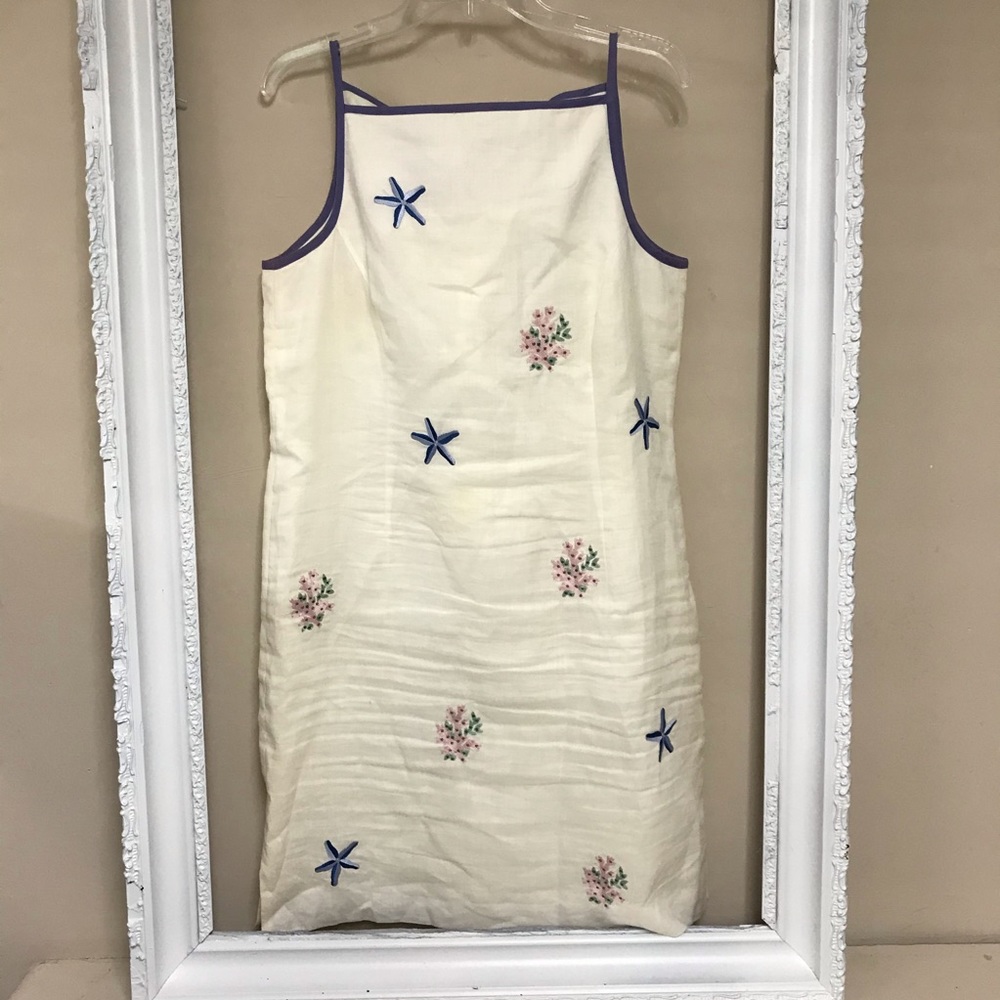 C J Laing luxury resort sundress